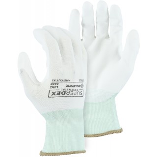 3433 - Majestic® SuperDex® PU Palm Coated 13-Guage Seamless Knit Gloves